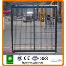 ISO9001 wire welded fence iron gate